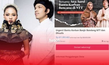 Sempat Dihujat, Aksi Atta Halilintar dan Aurel Hermansyah Galang Dana Untuk NTT Dipuji