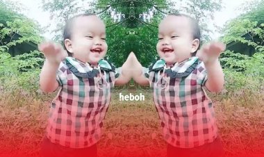 Balita Ini Bermain Tiktok, Aksinya Bikin Netizen Gemass!