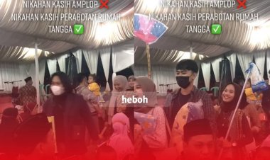 Viral! Datang ke Nikahan Sahabat dengan Bawa Kado Perabot