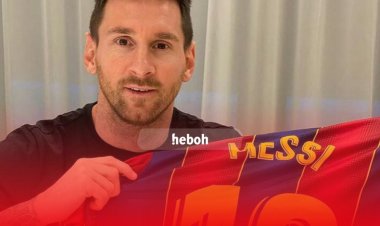 Resmi Hengkang dari Barcelona, Meme Kocak Messi Bermunculan