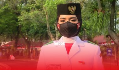Jadi Pembawa Bendera di Istana Negara, Ini Profil Ardelia Muthia Zahwa