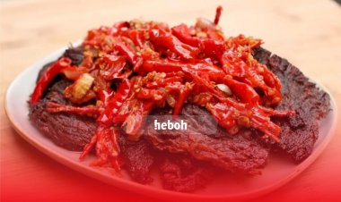 Resep Dendeng Balado Dua Varian