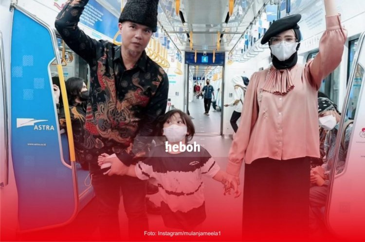 Potret Putra Bungsu Ahmad Dhani dan Mulan Jameela