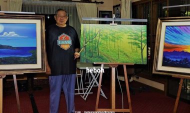 Bukti Cinta Sejati, Lukisan SBY Ternyata Punya Makna Mendalam