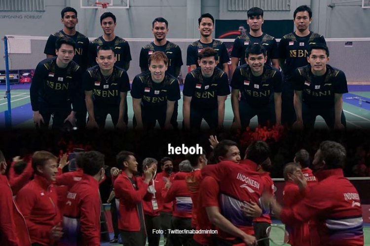 Tundukkan China, Indonesia Juara Thomas Cup