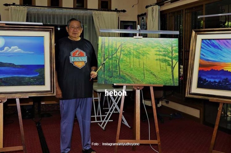 Bukti Cinta Sejati, Lukisan SBY Ternyata Punya Makna Mendalam