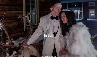 Pertama Kali, Pengantin Indonesia Ini Gelar Pernikahan di Kutub Utara