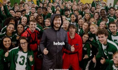 YouTuber MrBeast Buat Squid Game Versi Dunia Nyata, Hadiah hingga Rp6,5 Miliar