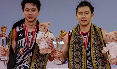 The Minions Juara Ganda Putra Indonesia Open 2021