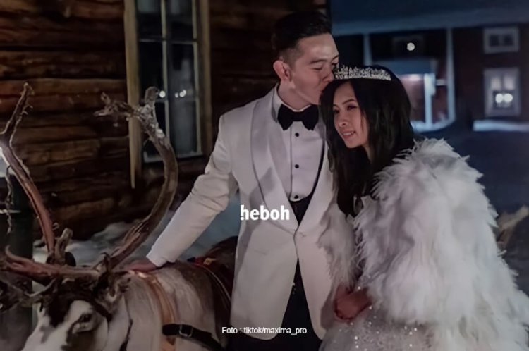Pertama Kali, Pengantin Indonesia Ini Gelar Pernikahan di Kutub Utara
