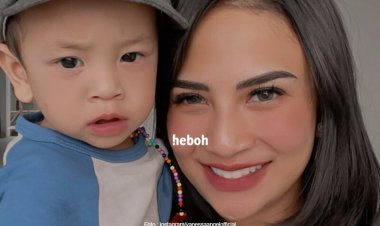 Mimpi Vanessa Angel untuk Gala Sky Terwujud di Hari Ulang Tahunnya