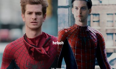 Nonton ‘Spider-Man: No Way Home’ Bareng, Andrew Garfield dan Tobey Macguire Menyelinap ke Bioskop