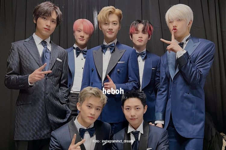 Group K-Pop NCT Dream Bikin Heboh Usai Joget Pakai Lagu Mendung Tanpo Udan
