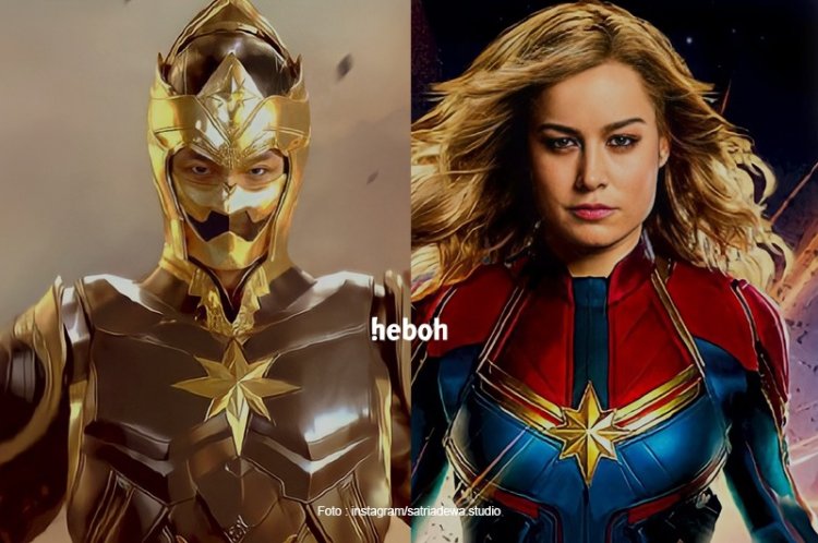 Simbol Gatotkaca Disebut Mirip Captain Marvel, Ini Penjelasannya