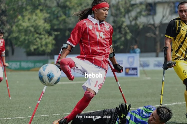 Hebat! Timnas Sepakbola Amputasi Indonesia Lolos ke Piala Dunia 2022