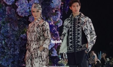 Pesona Maudy Koesnaedi dan Sang Anak Eddy Meijer di Catwalk Bersama Bak Supermodel