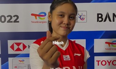 Hebat! Bilqis Prasista Kalahkan Pemain Nomor Satu Dunia Akane Yamaguchi di Uber Cup 2022