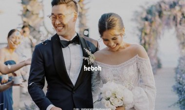 Rayakan Pernikahan di Bali, Maudy Ayunda dan Jesse Choi Tampil Serasi