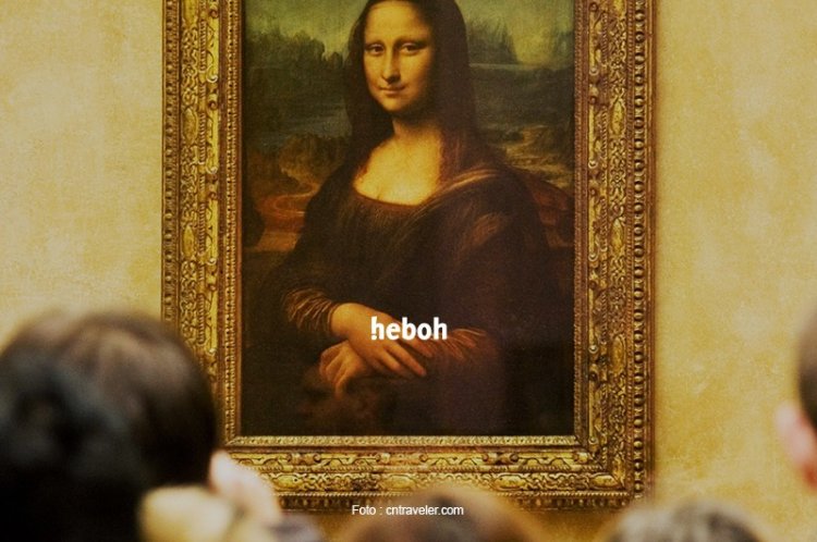Bikin Heboh, Lukisan Mona Lisa Kotor Dilempari Kue