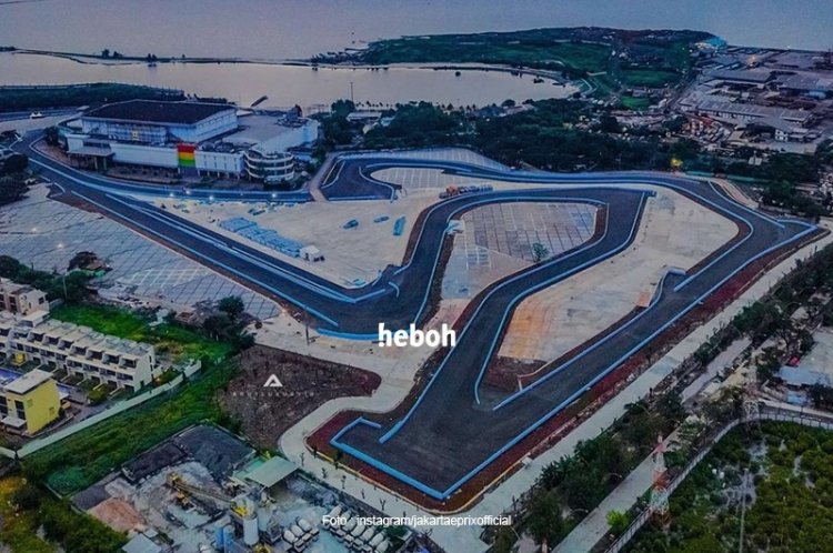 Hanya 54 Hari, Pembangunan Sirkuit Formula E di Jakarta Jadi yang Tercepat di Dunia