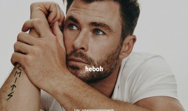 Bagikan Foto Bersama Anak saat Menemani Syuting, Chris Hemsworth Tuai Pujian