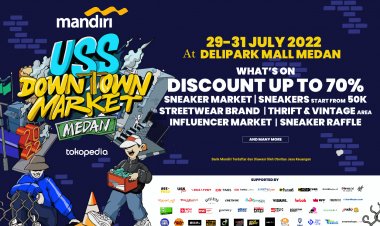 Balik Lagi! Urban Sneaker Society Bawa USS Downtown Market ke Medan