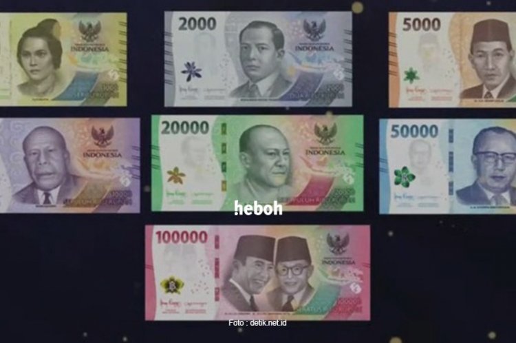 Bank Indonesia Resmi Luncurkan Uang Kertas Baru Mulai Rp1.000 hingga Rp100.000