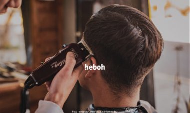 Keren! Razia Rambut di SMKN 2 Singkawang Langsung Dibawa ke Salon