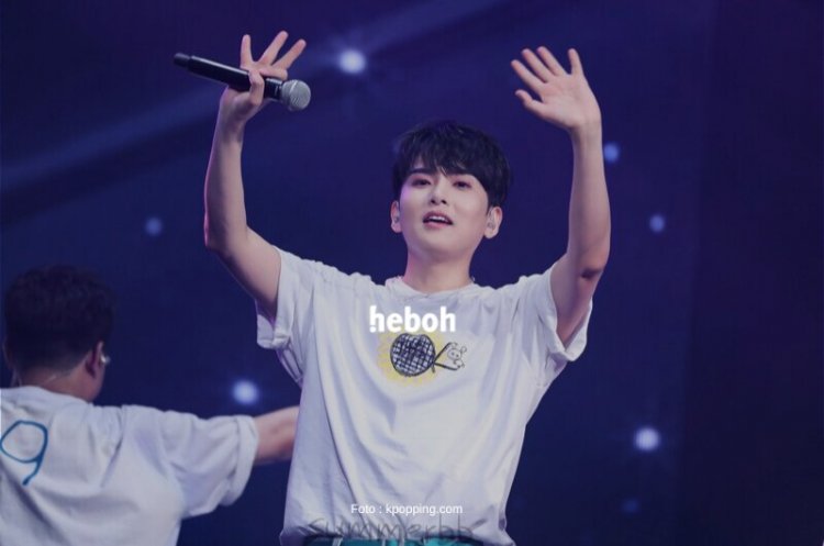 Melokal! Ryeowook Super Junior Nyanyikan Lagu Rossa hingga Tiara Andini di 'Super Show 9 Jakarta'