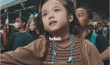 Gemas! Ardhito Pramono Ajak Gempi Main Layangan di Synchronize Fest 2022