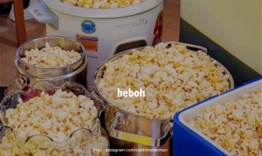 Viral Bioskop Vietnam Bagikan Popcorn Gratis, Masyarakat Bawa Baskom Jumbo hingga Rice Cooker