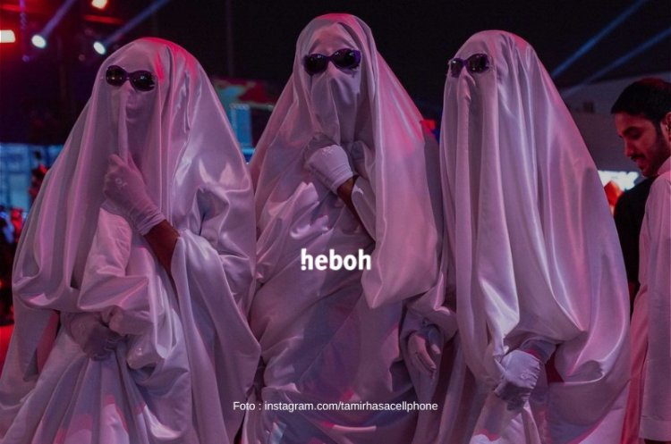 Untuk Pertama Kali Warga Saudi Antusias Merayakan Pesta Halloween