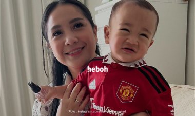 Heboh, Manchester United Posting Foto Cipung dan Nagita Slavina di Official Accountnya