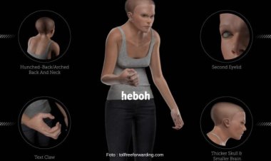 Ngeri! Ilmuwan Beri Gambaran Wujud Manusia di Tahun 3000