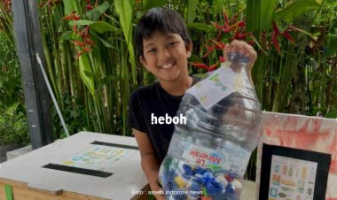 Salut! Bocah 10 Tahun Ini Jadi Pelopor Gerakan Anti Sampah dan Bantu Sekolahkan Anak Kurang Mampu
