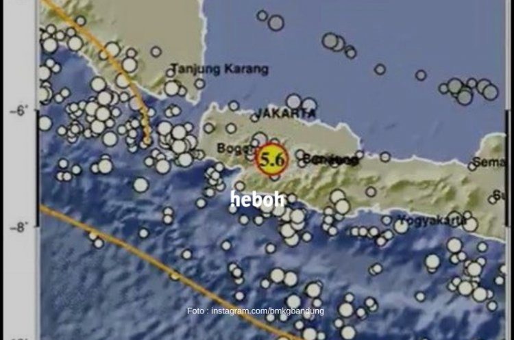Gempa Magnitudo 5,6 Guncang Cianjur, Akibatkan 20 Warga Meninggal Dunia