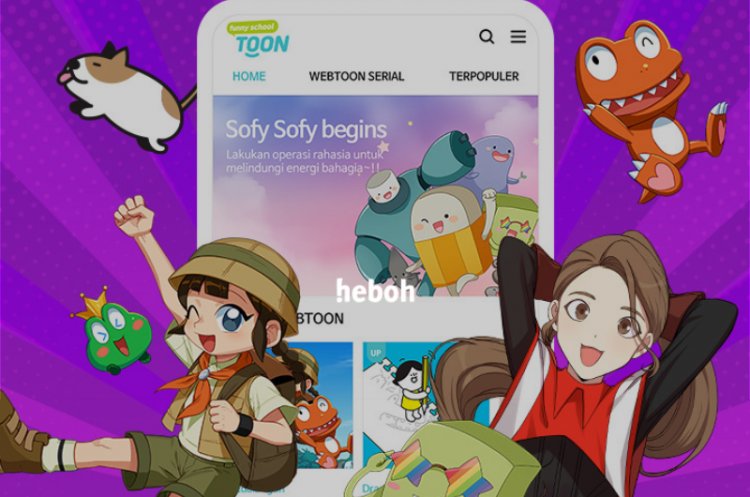 Peluncuran 'Funny School Toon', Platform Webtoon Pertama untuk Anak-anak