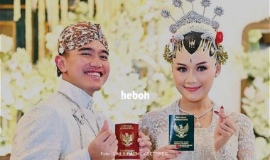 Sah! Kaesang dan Erina Resmi Jadi Pasangan Suami dan Istri