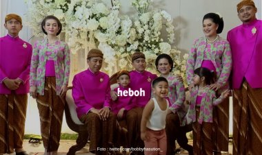 Tingkah Kocak Nahyan Nasution di Nikahan Kaesang-Erina