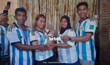 Viral, Fans Argentina Asal Indonesia Beri Nama Cucunya ‘Muhammad Messi’