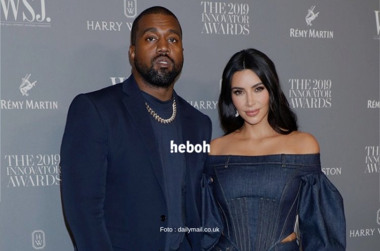 Resmi Cerai dengan Kim Kardashian, Kanye West Harus Memberi Nafkah Rp3 Miliar per Bulan