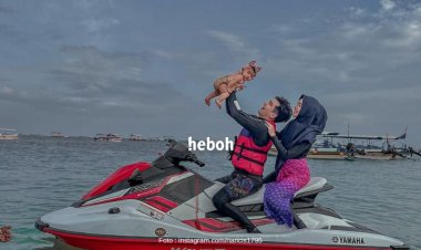 Tuai Kritik Netizen Usai Ajak Anak Main Jetski Tanpa Pengaman, Ria Ricis Minta Maaf