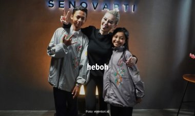 Akhirnya, Agnez Mo Bertemu Dua Murid SMPN 1 Ciawi yang Jago Dansa