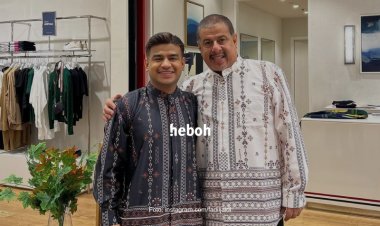 Momen Lucu Pak Muh dan Fadil Jaidi Jadi Model Fashion Show