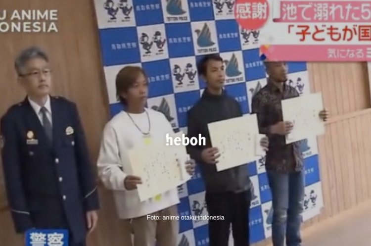 Tiga WNI di Jepang Dapat Penghargaan dari Kepolisian Usai Selamatkan Balita Tenggelam