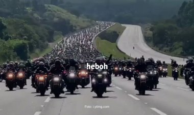 Buat Haru, 20 Ribu Pemotor Kabulkan Permintaan Terakhir Anak Pengidap Kanker