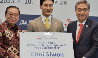 Choi Siwon, Resmi Dilantik Sebagai Duta Persahabatan 50 Tahun Korea Selatan-Indonesia