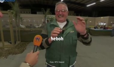 Bikin Terhibur, Pemilik Ternak Ayam Ini Tertawa Sama Seperti Ayam