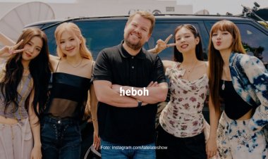 Keseruan BLACKPINK di Carpool Karaoke The Late Late Show James Corden
