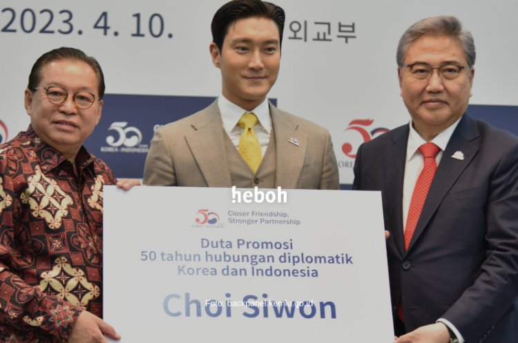 Choi Siwon, Resmi Dilantik Sebagai Duta Persahabatan 50 Tahun Korea Selatan-Indonesia